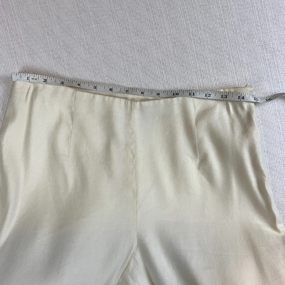 NWT TALBOTS LINEN BLEND CROPPED PANT, MADE IN ITALY.SIZE 6 - Picture 2 of 7